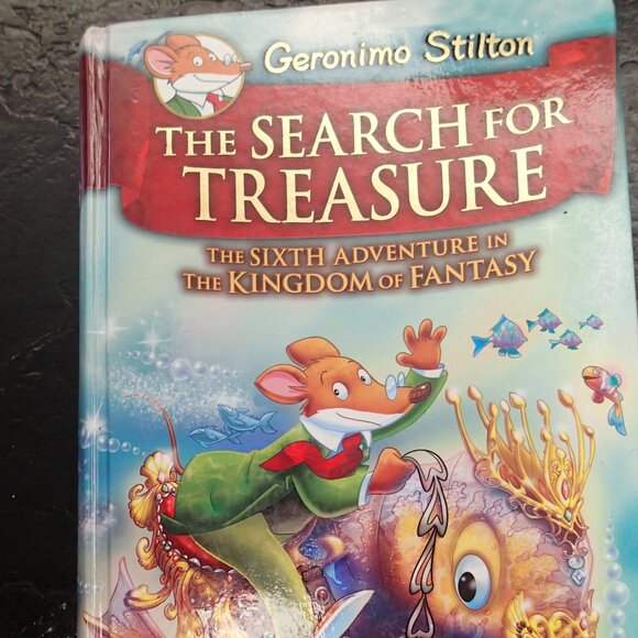 Geronimo Stilton The Search for Treasure the Sixth Adventure in the Kingdom - Picture 1 of 4
